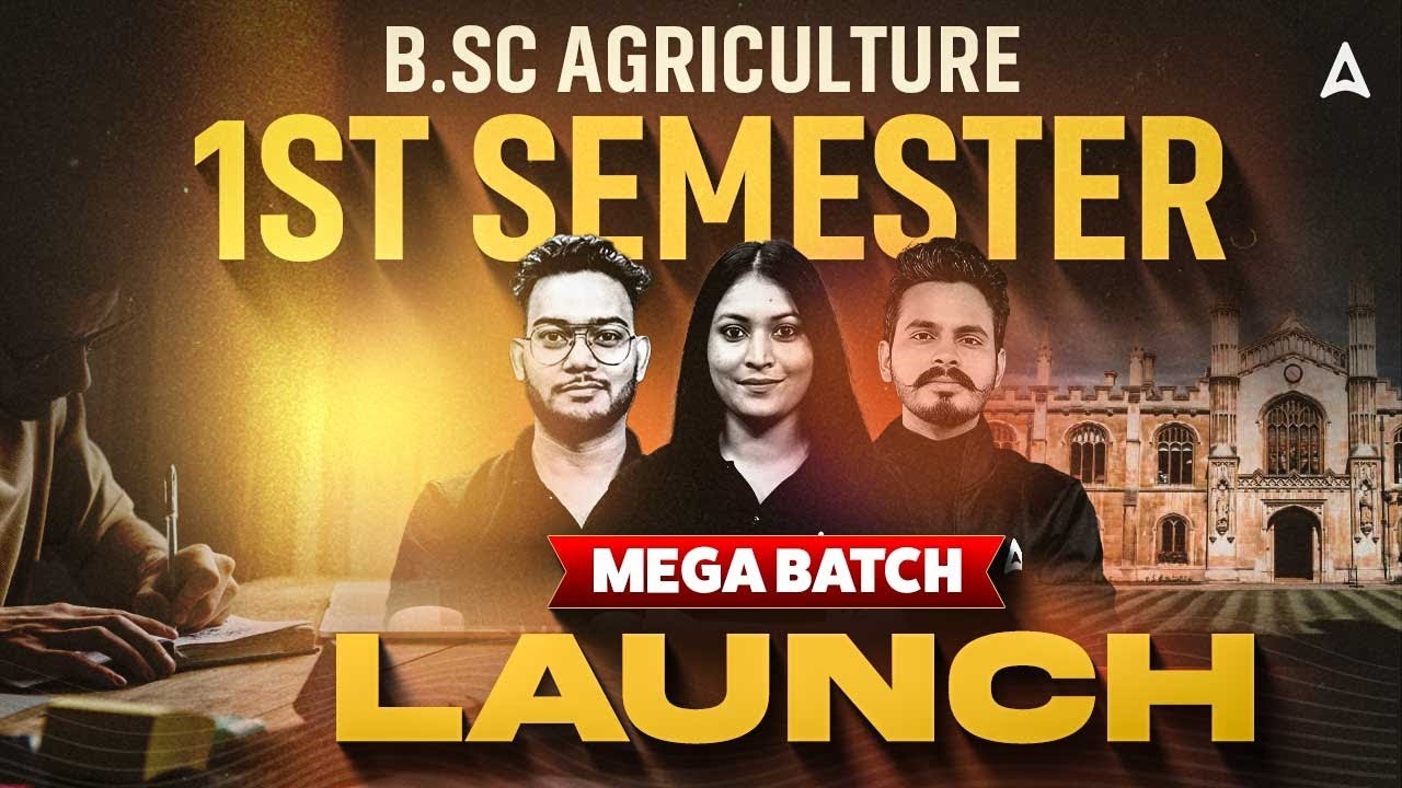 BSc Agriculture 1st Semester Syllabus | BSc Agriculture 1st Semester ...
