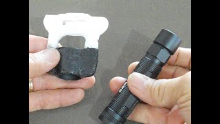Make Universal Flashlight Holder For Mouth To Suit Any Small Torch