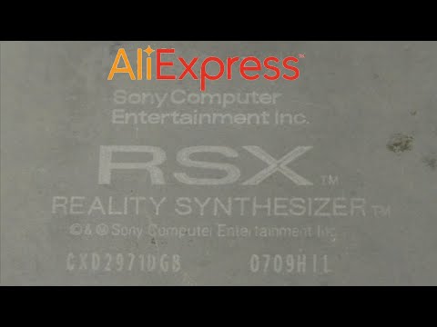 Видео: RSX видео чип с Алиэкспресс для PS3 - ЧАСТЬ 2 - Reball RSX PlayStation 3