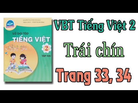 Video Vở bài tập tiếng việt lớp 2 Chân trời sáng tạo tập 2... - YouTube