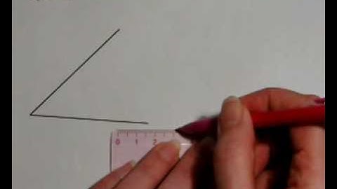 Reproduire un angle au compas.