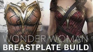 Wonder Woman cosplay breastplate tutorial by Gladzy