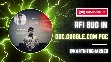 RFI Bug In doc.google.com PoC | Bugbounty | @karthi_the_hacker