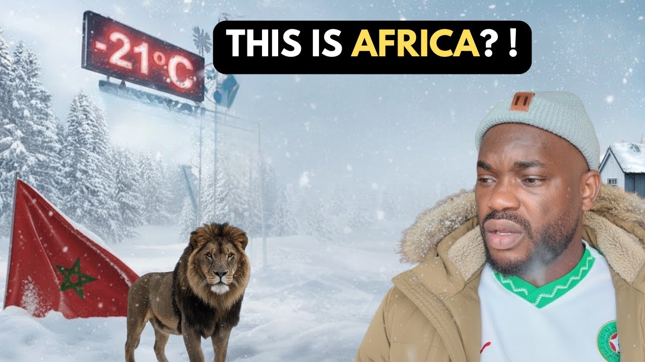 I Didn't Expect this in Africa - MOROCCO's Coldest City 🇲🇦❄️