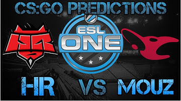 HR vs Mouz CS:GO Lounge Prediction 16.09.2015