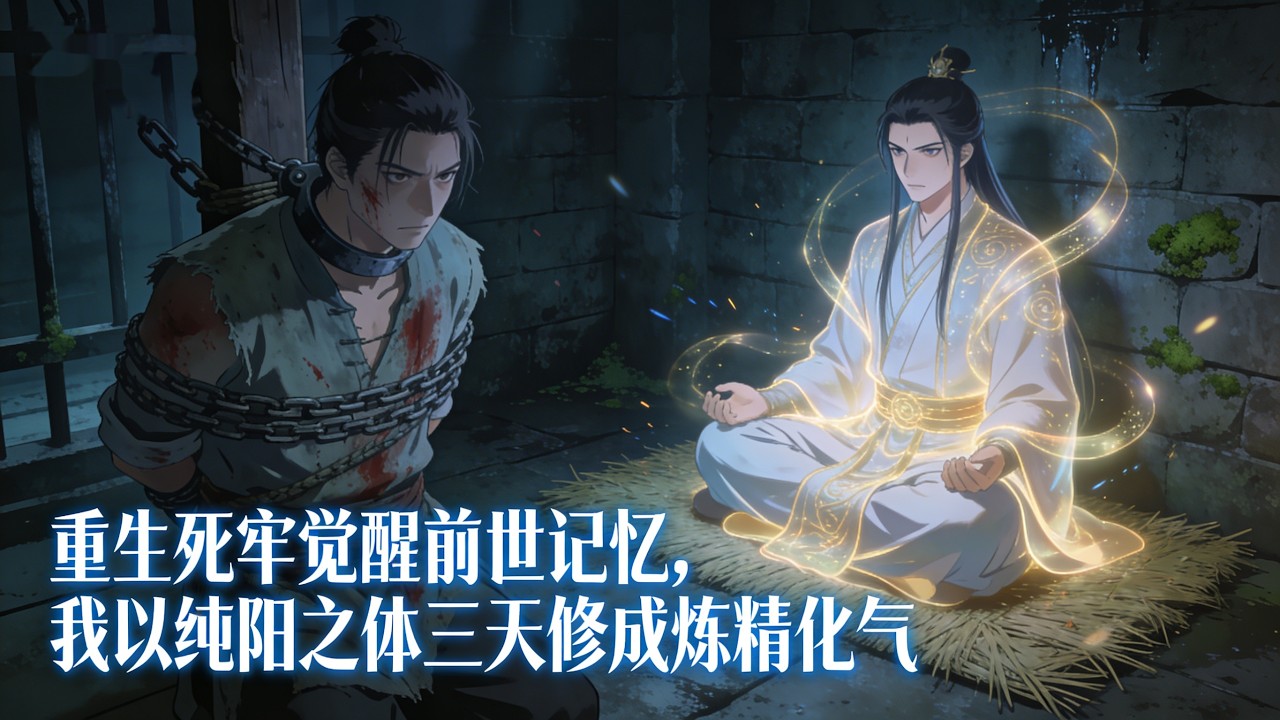 重生死牢觉醒前世记忆，我以纯阳之体三天修成炼精化气。从待斩死囚到牢中修仙，我只用了三天#小說推薦 #小說 #動漫 #劇情 #漫畫