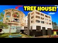 Our YouTube Studio Now Has a TREE HOUSE?! (House Flipper 2)