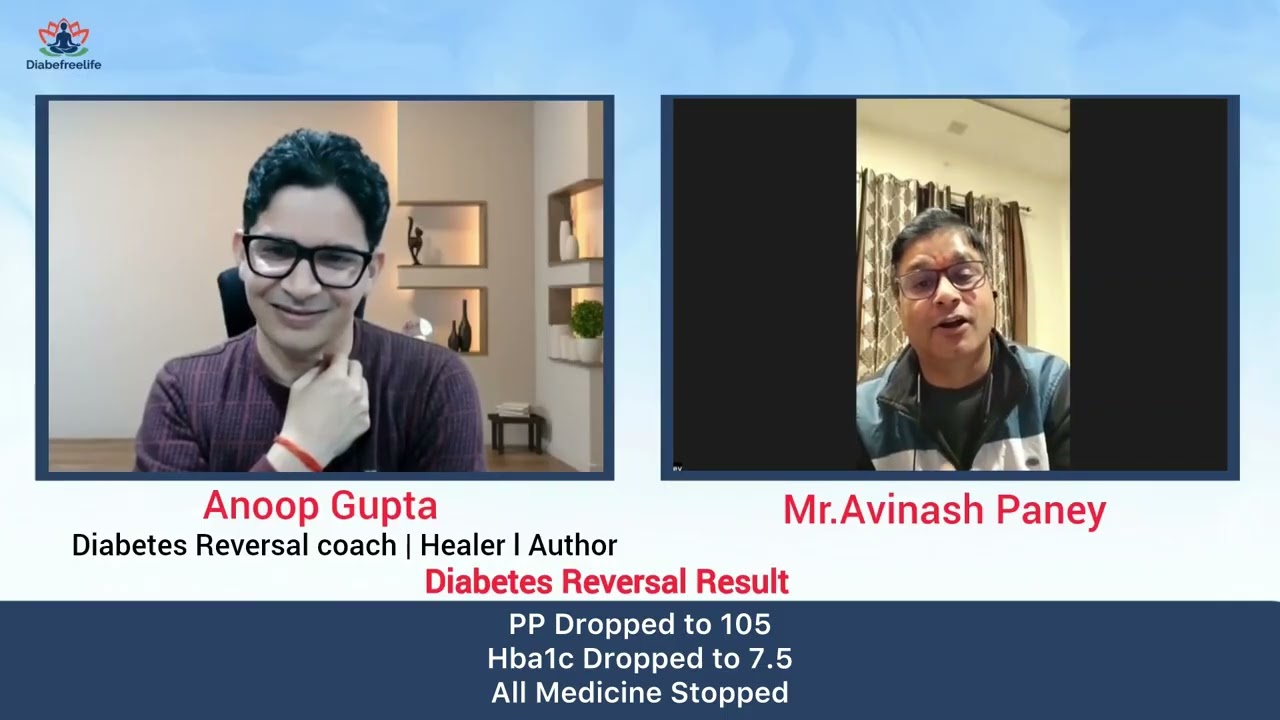 Diabetes Reversal Journey | Real Testimonials That Inspire | Mr Avinash Transformational Journey