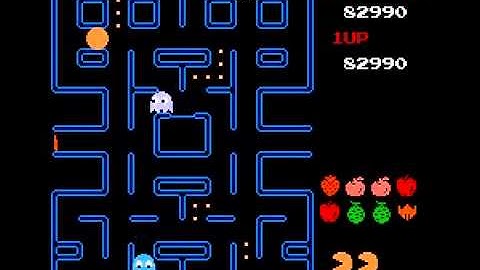 Pac-Man (Tengen) (NES / Nintendo) - Highscore run #1