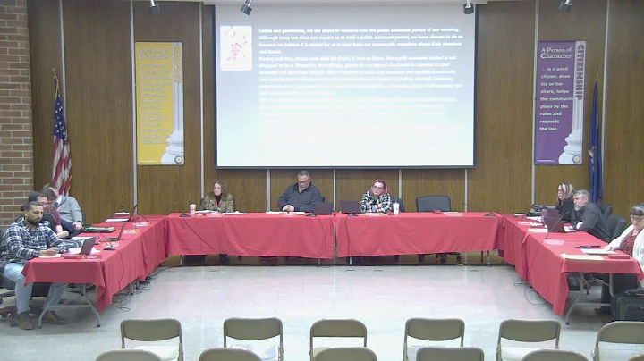 Monday, December 8, 2025 – Board of Education Meeting