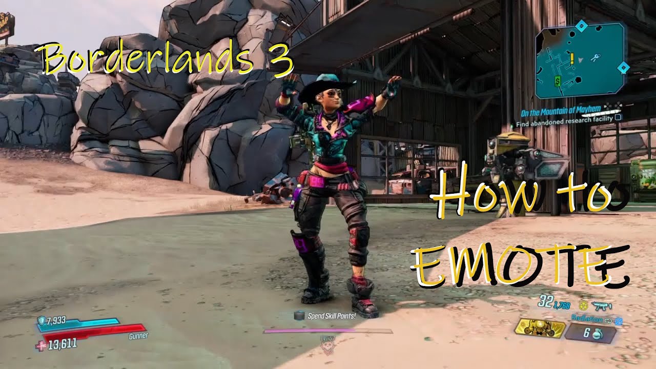 Borderlands 3 How to emote YouTube