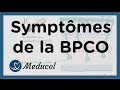 Physiopathologie et symptômes d'une bronchite chronique (BPCO)