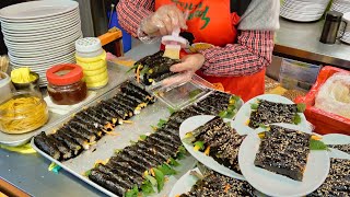 5000 Pieces Sold Daily！ Mini Maki Sushi Rolls / Mini Gimbap, Korean street food