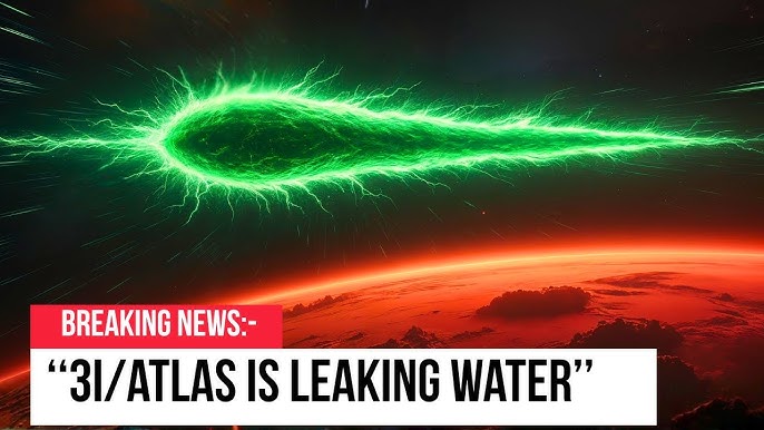 3I/Atlas Is Now Throwing Water As it is Getting Closer - YouTube