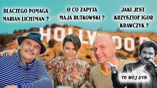 Jaki jest syn Krzysztofa Krawczyka? Wyjątkowa rozmowa z Mają Rutkowski i Marianem Lichtmanem !! cz.1
