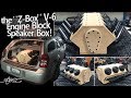 "Z-Box V6" Engine Block Subwoofer box - Hooked up, tested & pushed to the MAX!