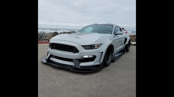 Twin turbo GT350 at San Marcos Cars and Coffee
