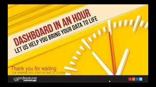 Microsoft Power BI Webinar -  Dashboard In An Hour