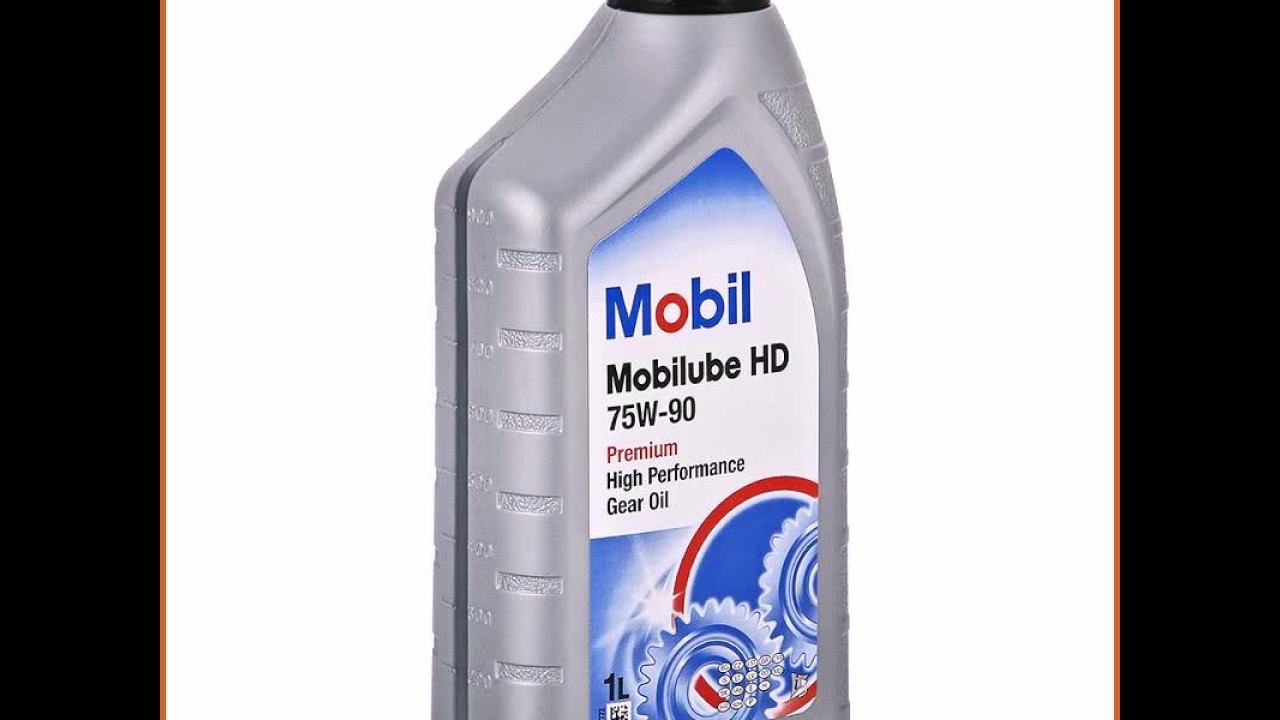 Трансмиссионное масло 75W-90 Mobil Mobilube HD, 1 л