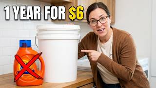 The $6 Laundry Trick Detergent Brands Don't Advertise (One Batch Lasts a Year)