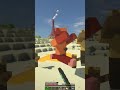 Minecraft: Saving NOOB, but then... 😅 #shorts