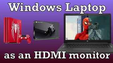 Use your Windows Laptop Display for almost any HDMI Device. ##see new video #
