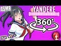 Yandere Chan Obsessed For You~ [ASMR] 360: Yandere Simulator 360 VR