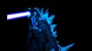 godzilla 2021 atomic breath and threat display test sfm