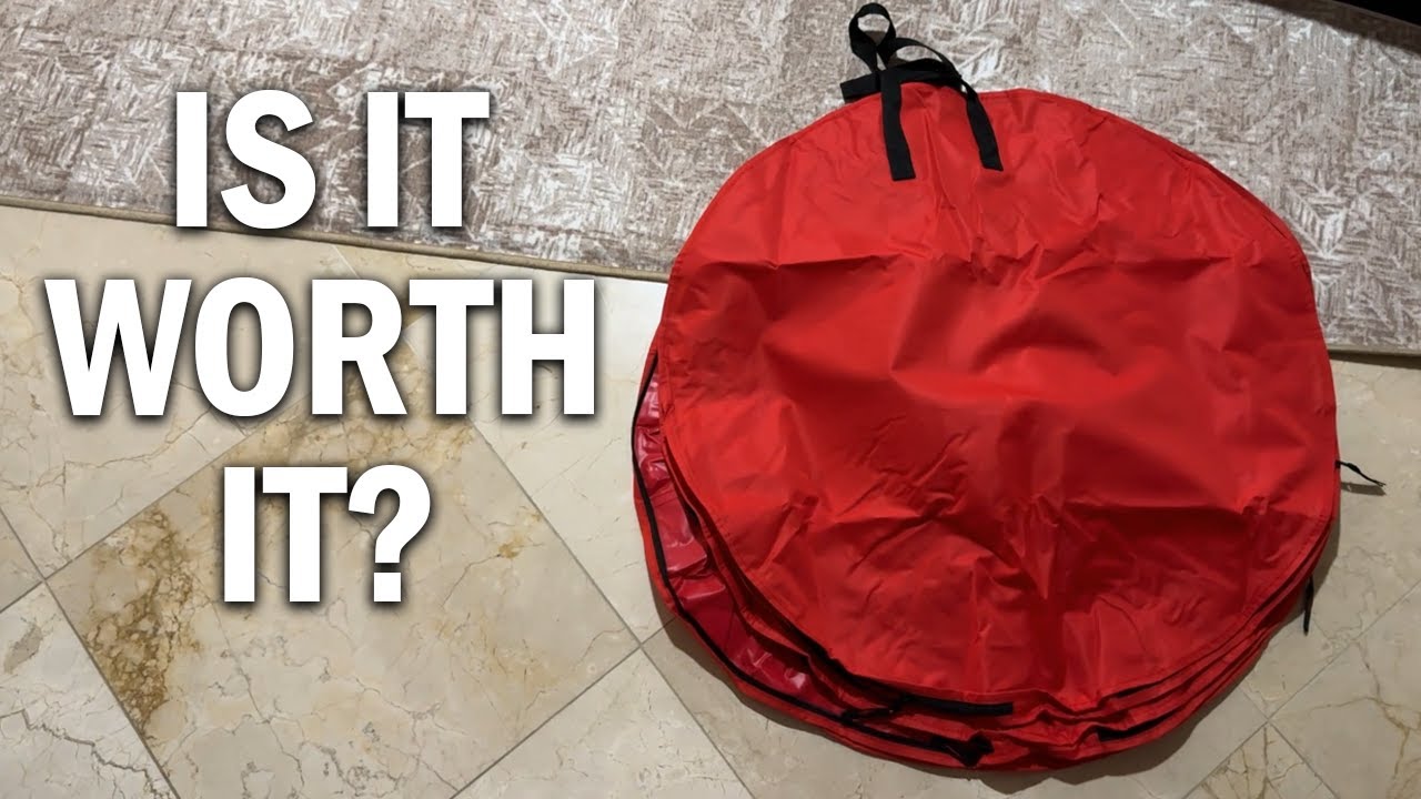ZOBER Christmas Wreath Storage Container Review - Is It Worth It?