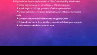 Chapter 19 Section 1: Reversal of Fortune: China's Century of Crisis
