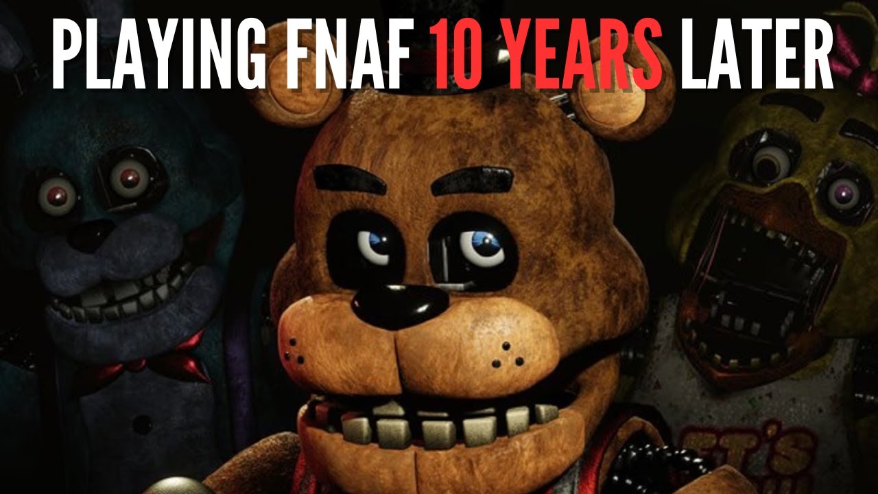 I Played Five Nights At Freddy's For The FIRST TIME In Ten YEARS - YouTube