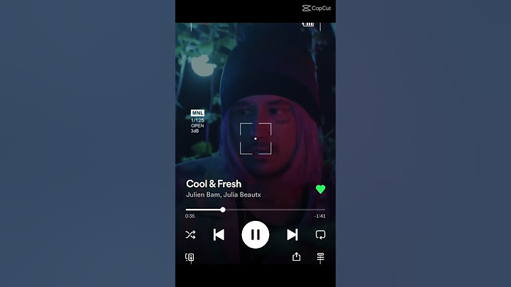 Cool & Fresh/Julien Bam?