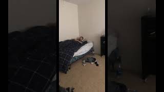 Person Captures Guys's Unusual Snoring