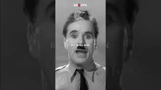 Charlie Chaplin on The Power Of People.
