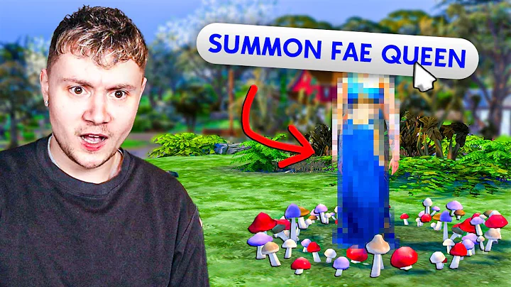 Discovering the secret of the fairy ring... (The Sims 4 Enchanted By Nature Let's Play)