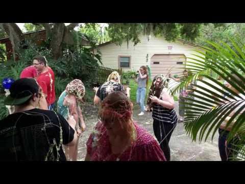 Graduation Party - Silly String Fight