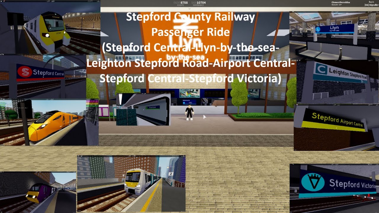 Scr 1 4 Stepford County Railway Passenger View New Year Special Robloxscr Youtube - roblox stepford county railway signaller