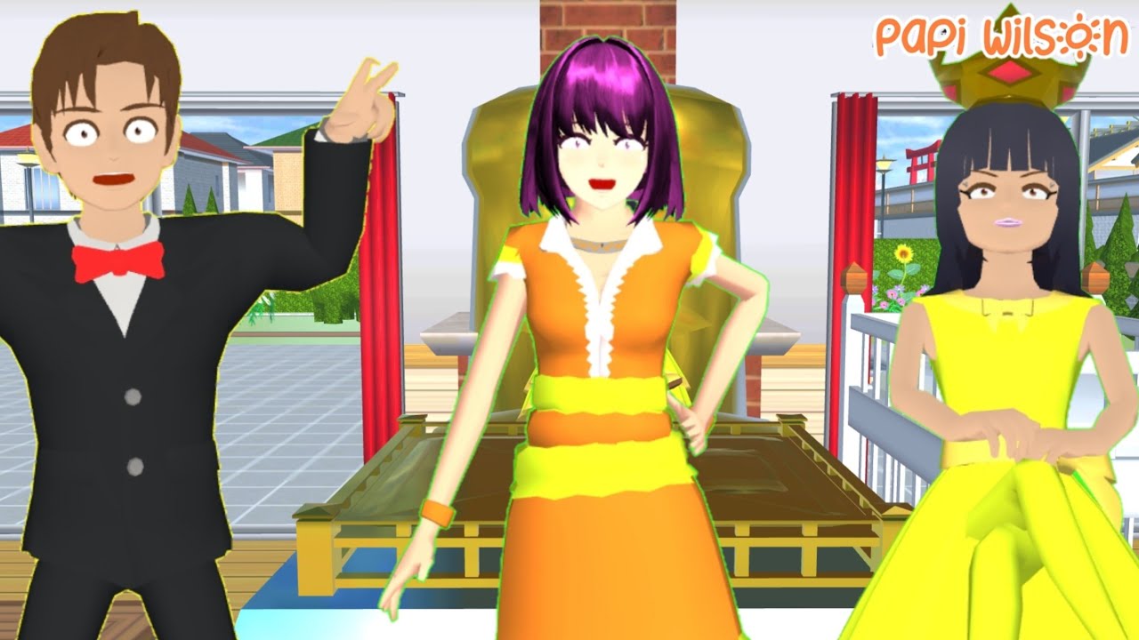 Mio Ratu Prank Yuta Jadi Sakura Di Telepon🤣😱🌸 | Sakura School Simulator | Papi Wilson