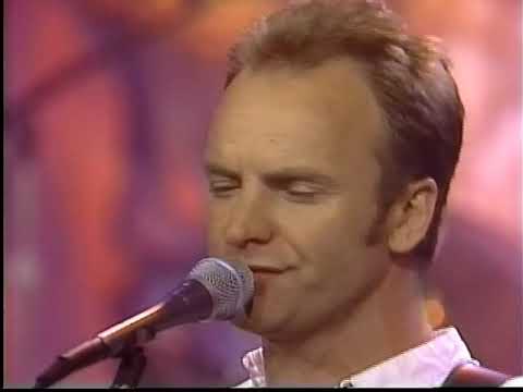 Sting - Fields of Gold (The Tonight Show - May 13 1993)