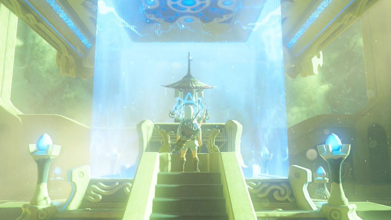 Zelda - The Divine Trial dungeon in Breath of the Wild DLC 2