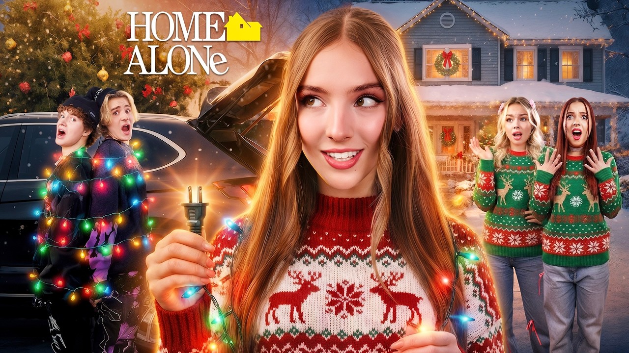 Tina rimane da sola a casa! E qualcuno cerca di fare irruzione 😱🏠