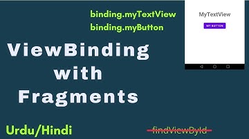 How to use View binding in Fragments Android [Urdu/Hindi]