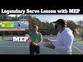 My Biggest Challenge- Can I Turn MEP’s Serve Into a Weapon?