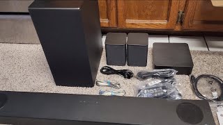 LG S75QR soundbar 5.1.2 unboxing