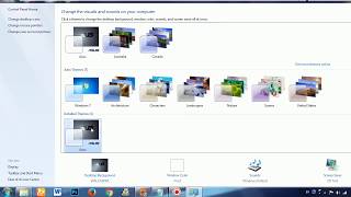Oprava , Zapnutie ( Enable ) Aero Windows ( error 1075 fixing )