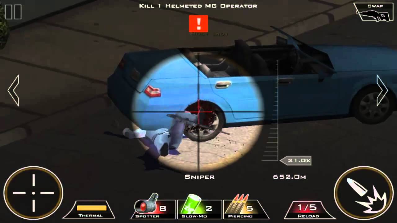 Kill Shot Primary Mission Region 13 - Kill 1 Helmeted MG Operator Part 12 Gameplay