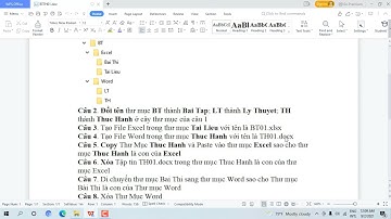 Tuần 1: Thao tác với tập tin, thư mục