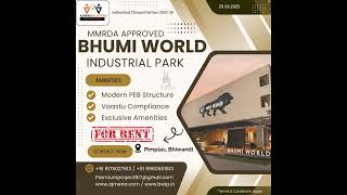 SECURE YOUR INVESTMENT TODAY. PRE-LEASED WAREHOUSE AVAILABLE AT BHUMI WORLD INDUSTRIAL PARK, PIMPLAS
