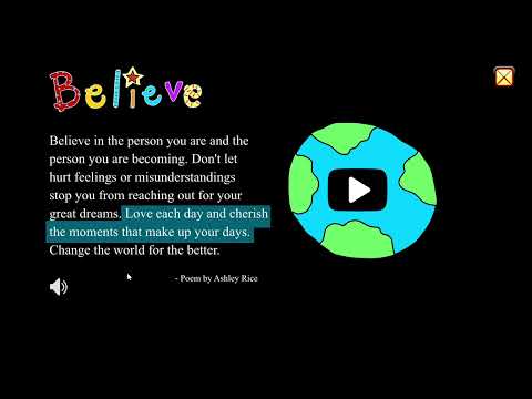 Starfall grades 4 & 5 English Poems