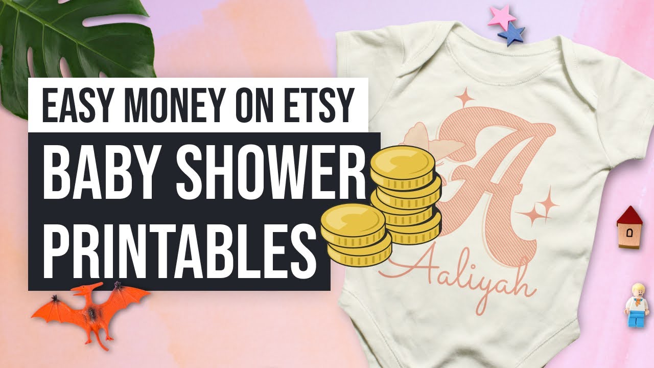 Easy Etsy Money: How To Design Personalized Baby Shower Gifts